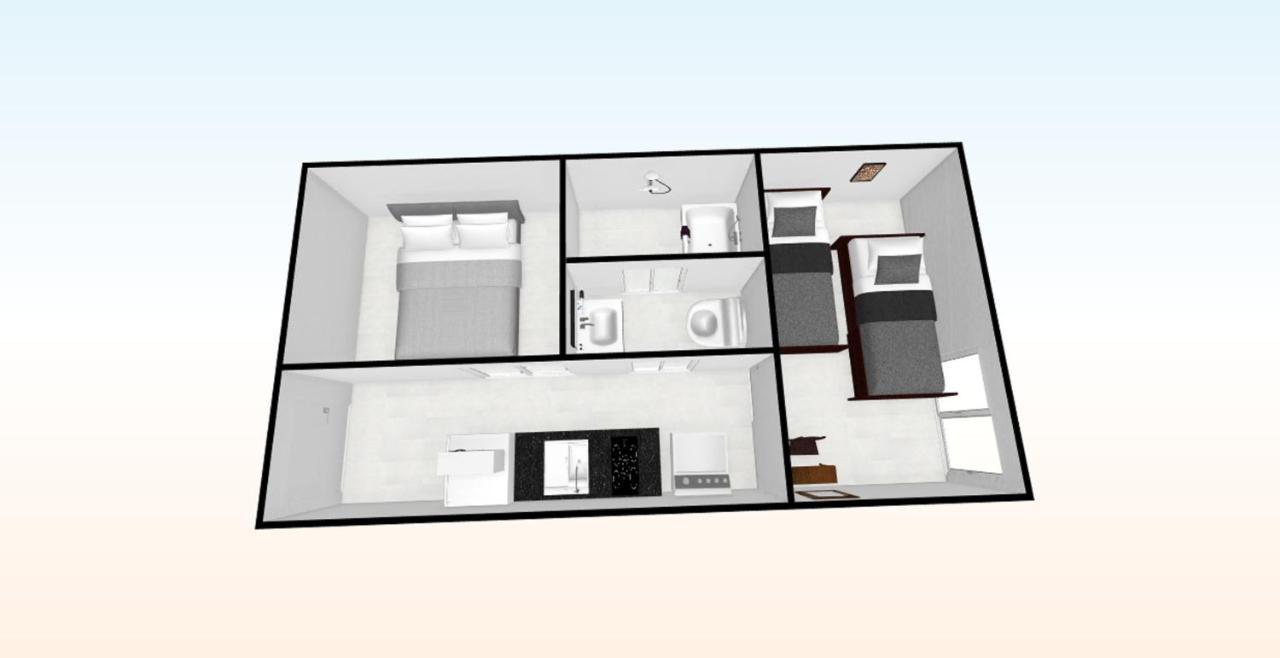 Montana Flat Yebisu Apartment Osaka Bagian luar foto